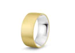 Ring im Ring -Designerring-Damenring-Gold-Silber