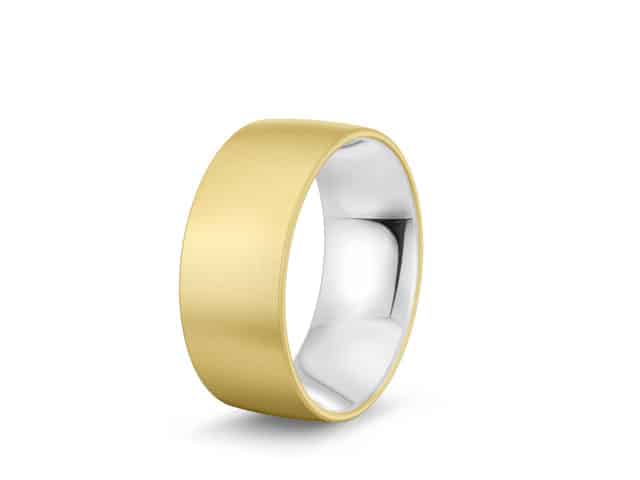 Ring im Ring -Designerring-Damenring-Gold-Silber